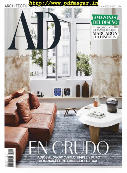 Architectural Digest Mexico – noviembre 2019