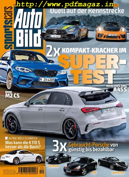 Download Auto Bild Sportscars November 19 Pdf Magazine