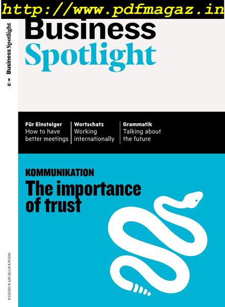 Business Spotlight Plus – Nr.86 2019