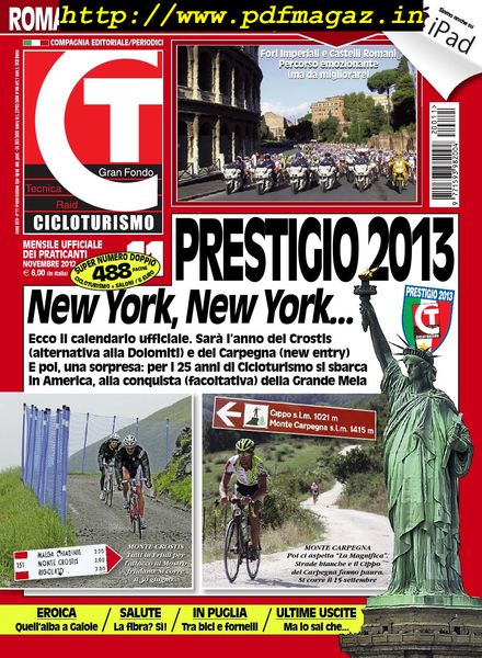 Cicloturismo – Novembre 2012