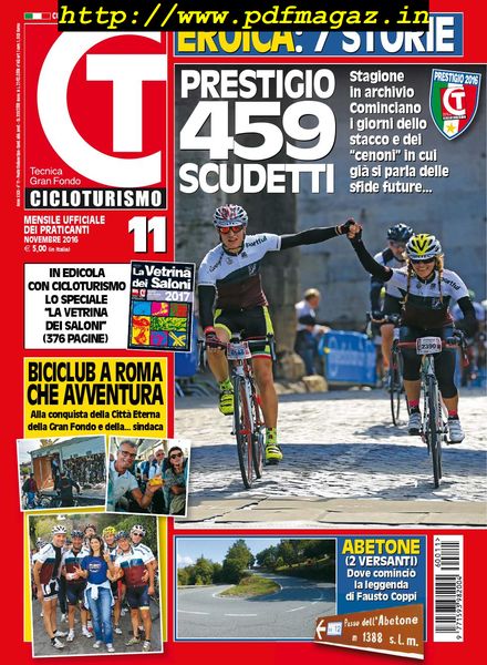 Cicloturismo – Novembre 2016