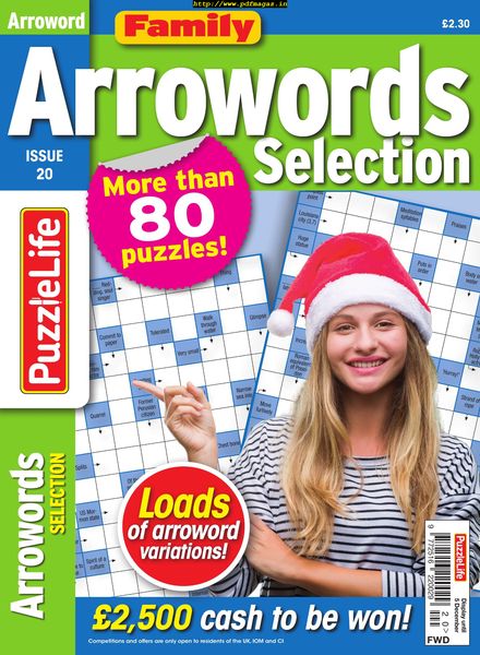 Family Arrowords Selection – 01 November 2019