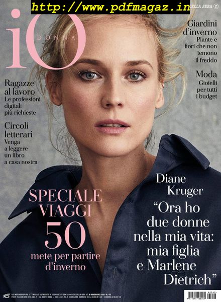 Io Donna del Corriere della Sera – 09 novembre 2019