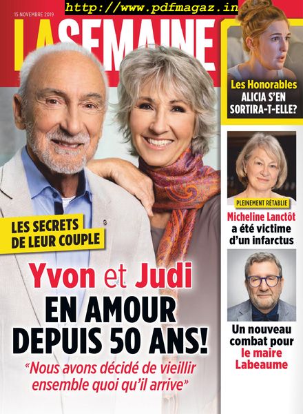 La Semaine – novembre 15, 2019
