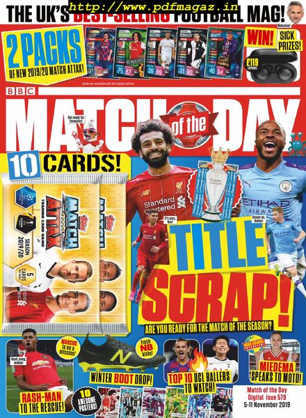 Match of the Day – 05 November 2019