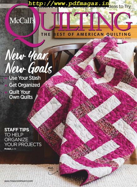 McCall’s Quilting – January-February 2020