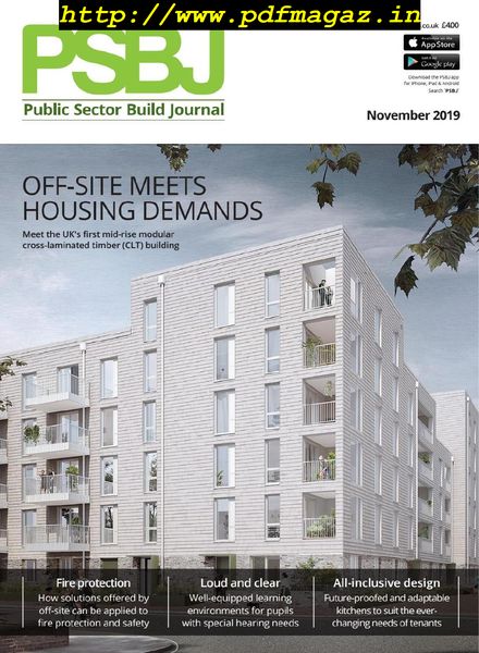 PSBJ Public Sector Building Journal – November 2019