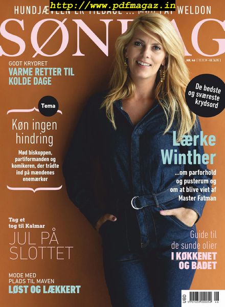 Sondag – 11. november 2019