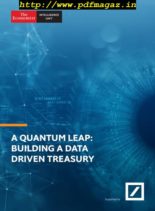 The Economist (Intelligence Unit) – A Quantum Leap Building a Data Driven Treasury (2019)