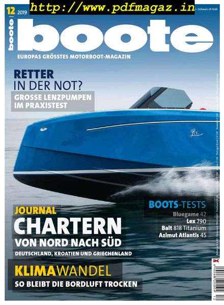 Boote – Dezember 2019