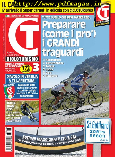 Cicloturismo – Marzo 2016