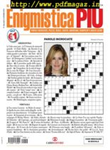 Enigmistica PIU – 22 Ottobre 2019