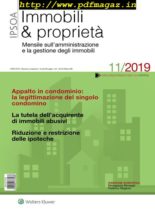 Immobili & proprieta – Novembre 2019