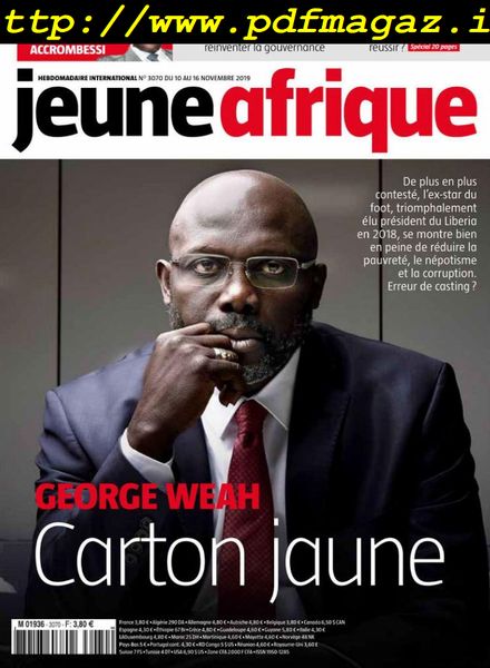 Jeune Afrique – 10 Novembre 2019