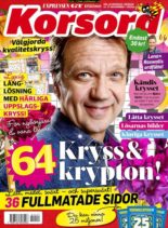 Korsord – 11 november 2019
