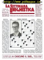 La Settimana Enigmistica – 7 Novembre 2019
