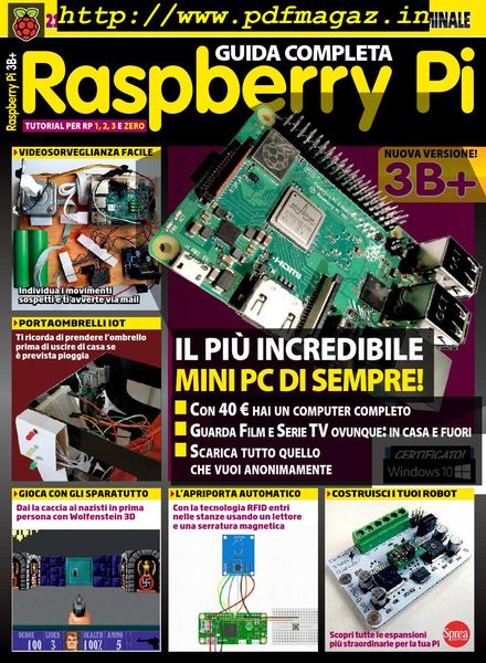 Linux Pro Speciale – Guida Completa Raspberry Pi 3B+ – Luglio-Agosto 2018