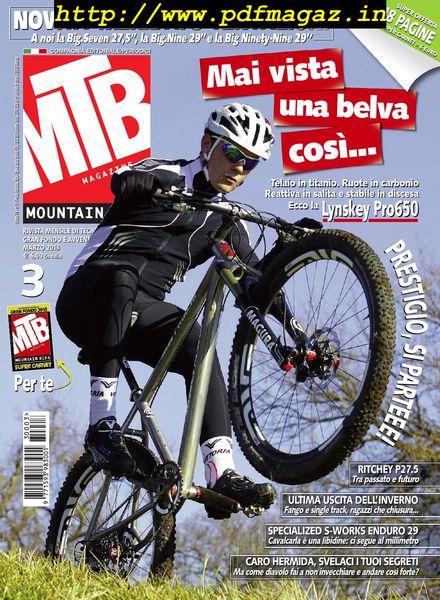 MTB Magazine – Marzo 2013