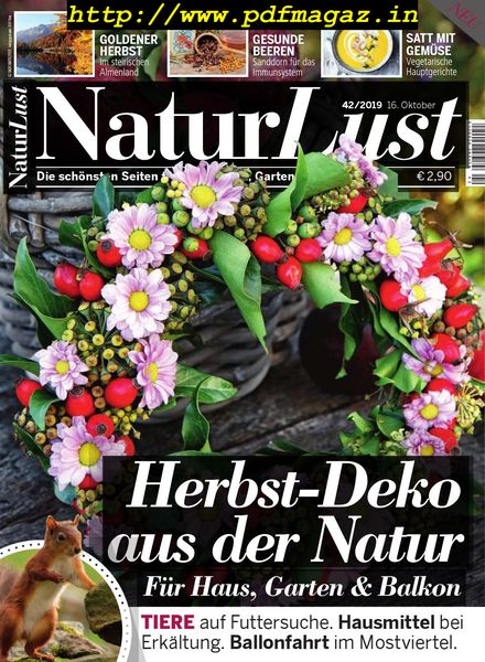 NaturLust – 16 Oktober 2019