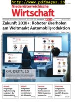 NiederOsterreichische Wirtschaft – 08 November 2019