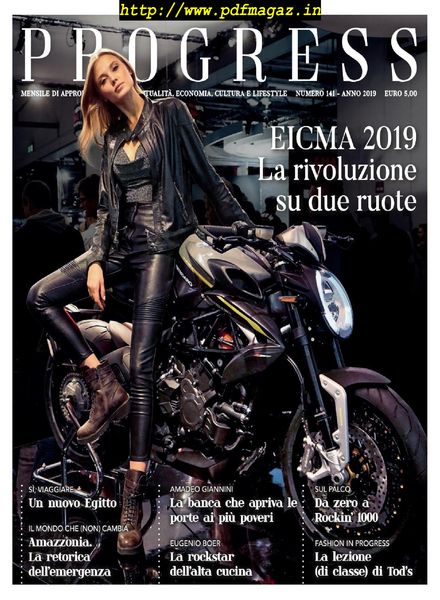 Progress – Novembre 2019