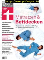 Stiftung Warentest Test – Oktober 2019
