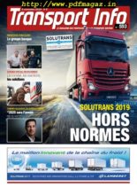 Transport Info – 08 novembre 2019