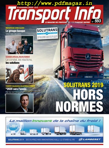 Transport Info – 08 novembre 2019