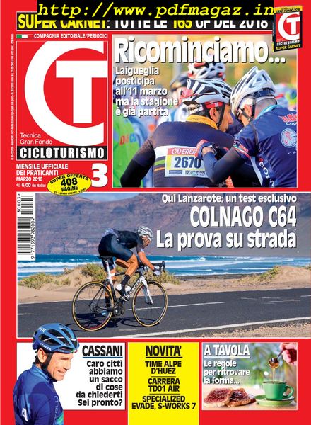 Cicloturismo – Marzo 2018