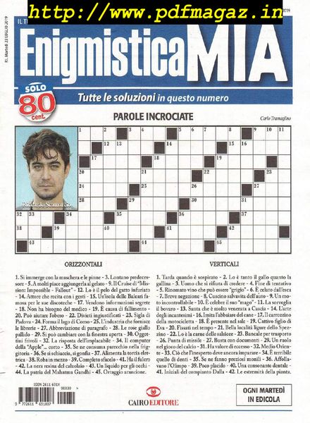 Enigmistica Mia – 29 Luglio 2019