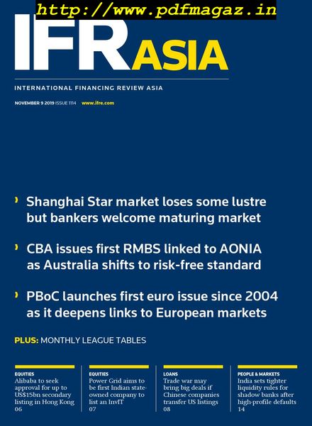 IFR Asia – November 09 2019
