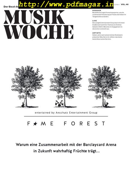Musikwoche – 11 November 2019