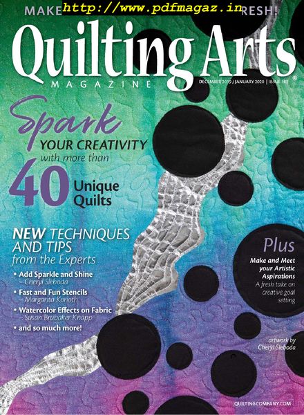 Quilting Arts – December-January 2019