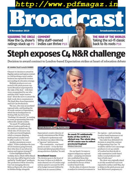 Broadcast Magazine – 08 November 2019