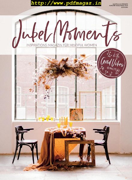 JubelMoments Magazin – Herbst-Winter 2019