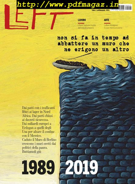 Left – 8 Novembre 2019