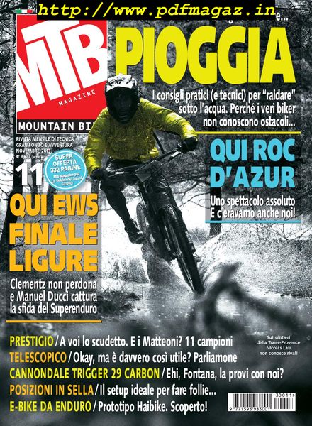 MTB Magazine – Novembre 2013