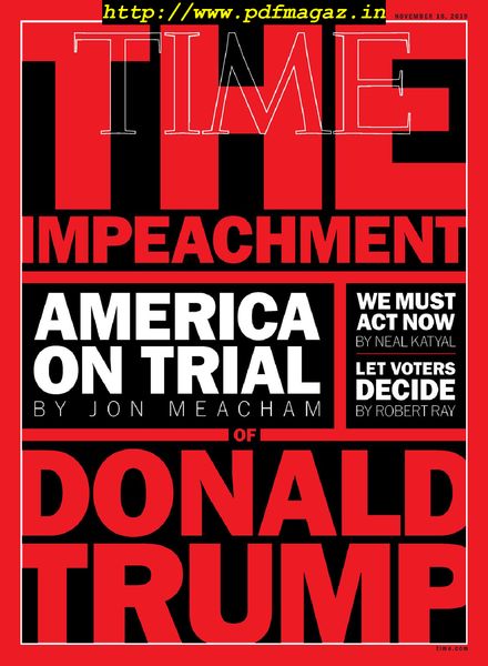 Time USA – November 18 2019
