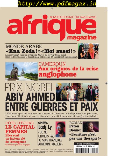 Afrique Magazine – novembre 2019