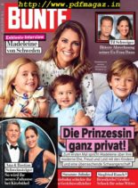 Bunte – 7 November 2019