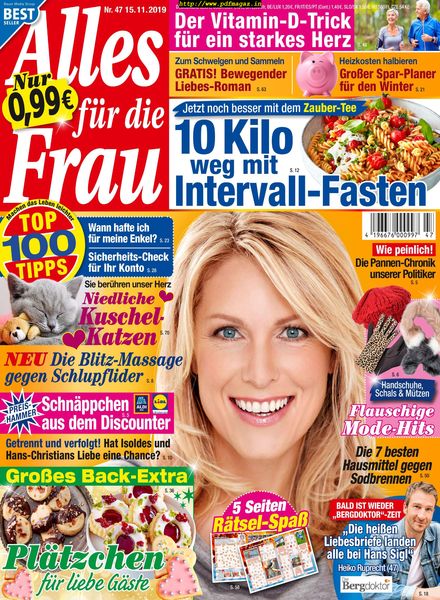 Alles fur die Frau – 15 November 2019