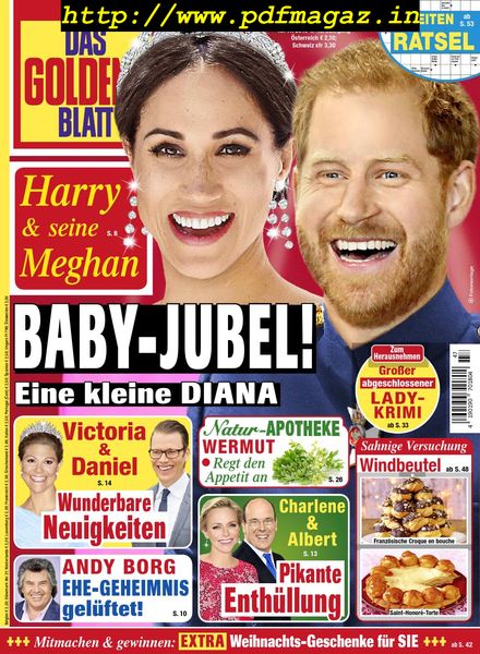 Das Goldene Blatt – 18 November 2019