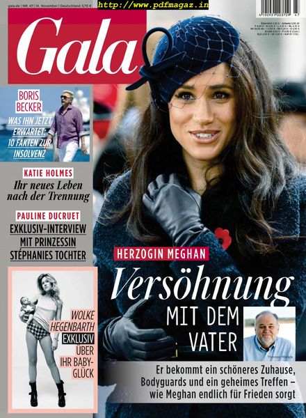 Gala Germany – 14 November 2019