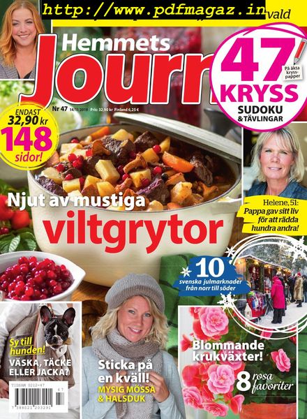 Hemmets Journal – 14 november 2019