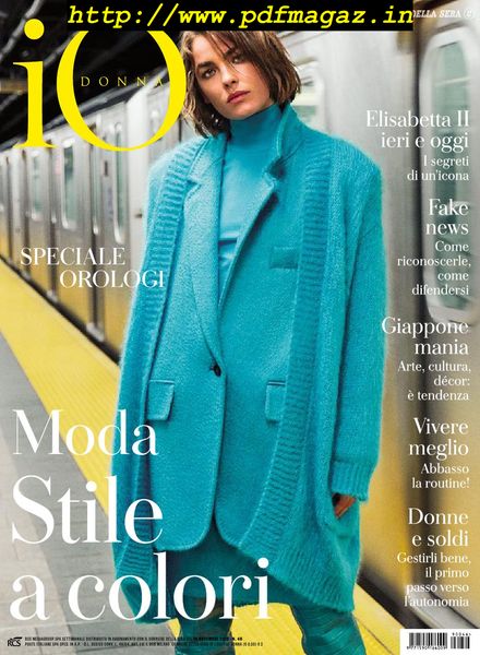 Io Donna del Corriere della Sera – 16 novembre 2019