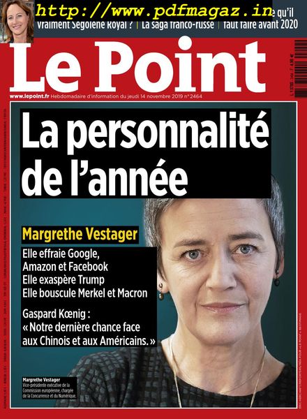 Le Point – 14 novembre 2019