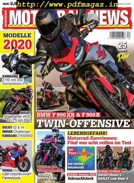 Motorrad News – Dezember 2019