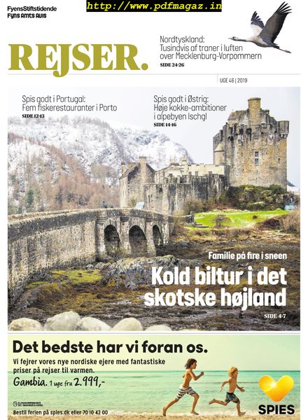 Rejser – 16 november 2019