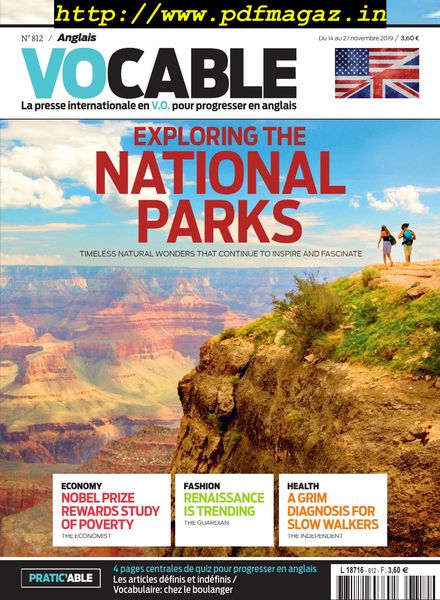 Vocable Anglais – 14 novembre 2019