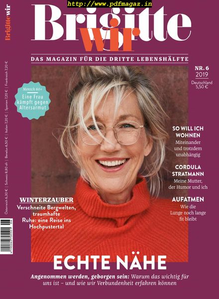 Brigitte WIR – November 2019